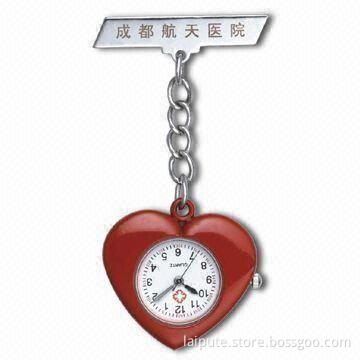 Nurse Watch with Alloy Case and Band, Elegant Design, CE/RoHS Marks